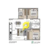 Apartamento com 3 Quartos à venda, 68m² no Centro, Pinhais - Foto 2