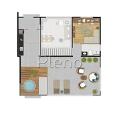 Apartamento com 1 Quarto à venda, 51m² no Cambuí, Campinas - Foto 23