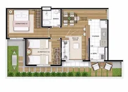 Apartamento com 2 Quartos à venda, 62m² no Residencial Anauá, Hortolândia - Foto 8