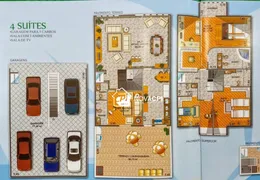 Casa de Condomínio com 4 Quartos à venda, 281m² no Mirim, Praia Grande - Foto 56