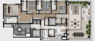 Apartamento com 4 Quartos à venda, 238m² no Ibirapuera, São Paulo - Foto 13