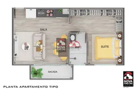 Apartamento com 1 Quarto à venda, 47m² no Indaiá, Caraguatatuba - Foto 6