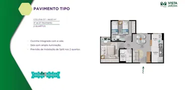 Apartamento com 3 Quartos à venda, 56m² no Laranjeiras Velha, Serra - Foto 5