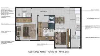 Apartamento com 2 Quartos à venda, 40m² no Jardim Paraíso de Viracopos, Campinas - Foto 14