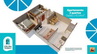 Apartamento com 2 Quartos à venda, 40m² no Vila Picarreira, São José de Ribamar - Foto 18