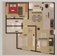 Apartamento com 2 Quartos à venda, 65m² no Centro, Pinhais - Foto 9