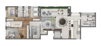 Apartamento com 3 Quartos à venda, 188m² no Cabral, Curitiba - Foto 22