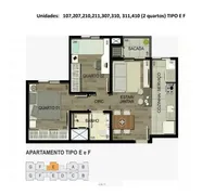 Apartamento com 2 Quartos à venda, 47m² no Alto Boqueirão, Curitiba - Foto 65