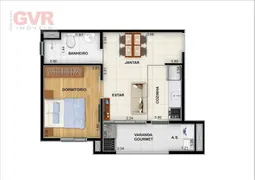 Apartamento com 1 Quarto à venda, 43m² no Vila Lanfranchi, Franco da Rocha - Foto 15