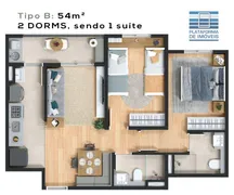 Apartamento com 2 Quartos à venda, 48m² no Residencial das Ilhas, Bragança Paulista - Foto 43