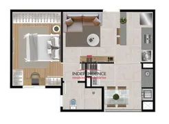 Apartamento com 1 Quarto à venda, 38m² no Jardim Oswaldo Cruz, São José dos Campos - Foto 17
