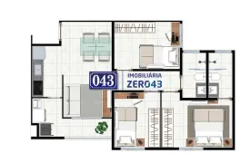 Apartamento com 3 Quartos à venda, 62m² no Parque Jamaica, Londrina - Foto 33