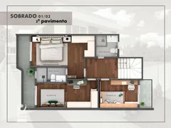 Sobrado com 3 Quartos à venda, 173m² no Bacacheri, Curitiba - Foto 16