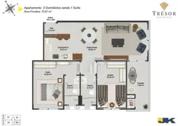 Apartamento com 2 Quartos à venda, 75m² no Jardim Eldorado, Palhoça - Foto 9