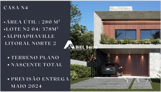 Casa de Condomínio com 4 Quartos à venda, 280m² no Alphaville Abrantes, Camaçari - Foto 8