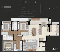 Apartamento com 3 Quartos à venda, 121m² no Estrela, Ponta Grossa - Foto 23