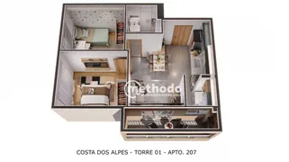 Apartamento com 2 Quartos à venda, 40m² no Jardim Paraíso de Viracopos, Campinas - Foto 16