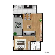 Apartamento com 1 Quarto à venda, 48m² no Jardim Aquarius, São José dos Campos - Foto 6