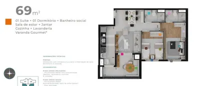 Apartamento com 2 Quartos à venda, 68m² no Jardim Olhos d Agua, Ribeirão Preto - Foto 13
