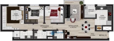 Apartamento com 3 Quartos à venda, 100m² no Panazzolo, Caxias do Sul - Foto 15