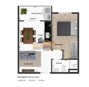Apartamento com 1 Quarto à venda, 35m² no Penha, São Paulo - Foto 2