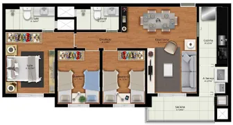 Apartamento com 3 Quartos à venda, 83m² no Mercês, Curitiba - Foto 22