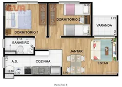 Apartamento com 2 Quartos à venda, 36m² no Centreville, Cotia - Foto 10