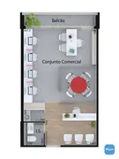 Conjunto Comercial / Sala para venda ou aluguel, 43m² no Centro, Curitiba - Foto 17