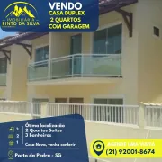 Casa de Condomínio com 2 Quartos à venda, 75m² no Porto da Pedra, São Gonçalo - Foto 1