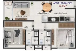 Apartamento com 2 Quartos à venda, 57m² no Ipês, João Pessoa - Foto 9