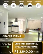 Casa de Condomínio com 2 Quartos para alugar, 78m² no Granja Viana, Cotia - Foto 2