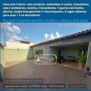 Casa com 3 Quartos à venda, 181m² no VILA VIRGINIA, Ribeirão Preto - Foto 1