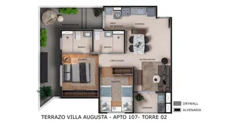 TERRAZO VILLA AUGUSTA no Vila Augusta, Guarulhos - Foto 21