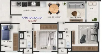 Apartamento com 2 Quartos à venda, 57m² no Ipês, João Pessoa - Foto 12