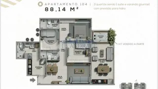 Apartamento com 3 Quartos à venda, 109m² no Recreio Dos Bandeirantes, Rio de Janeiro - Foto 8