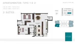 Apartamento com 2 Quartos para alugar, 91m² no Campinas, São José - Foto 16