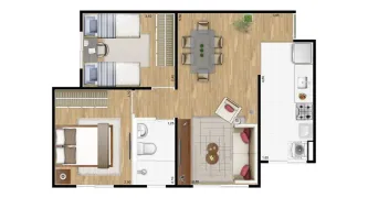 Apartamento com 2 Quartos à venda, 55m² no Parque Yolanda, Sumaré - Foto 32