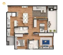 Apartamento com 3 Quartos à venda, 101m² no Tabuleiro, Barra Velha - Foto 18