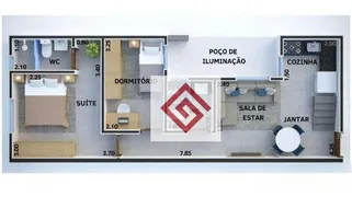 Apartamento com 2 Quartos à venda, 59m² no Vila Cecilia Maria, Santo André - Foto 5