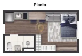 Kitnet com 1 Quarto à venda, 20m² no Novo Mundo, Curitiba - Foto 14