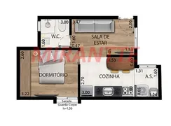 Casa de Condomínio com 1 Quarto à venda, 30m² no Vila Nivi, São Paulo - Foto 9
