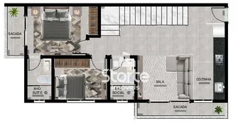 Apartamento com 2 Quartos à venda, 67m² no Daniel Fonseca, Uberlândia - Foto 9