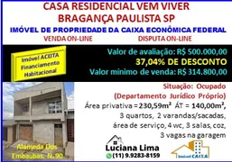 Casa com 3 Quartos à venda, 230m² no Vem Viver, Bragança Paulista - Foto 1