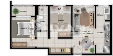 Apartamento com 2 Quartos para alugar, 62m² no Granja Marileusa , Uberlândia - Foto 41