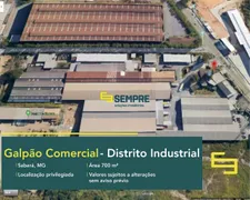 Galpão / Depósito / Armazém para alugar, 700m² no Distrito Industrial Simão da Cunha, Sabará - Foto 1