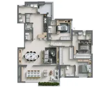 Apartamento com 3 Quartos à venda, 151m² no Bonfim Paulista, Ribeirão Preto - Foto 12