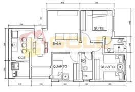 Apartamento com 3 Quartos à venda, 63m² no Aclimacao, Uberlândia - Foto 2