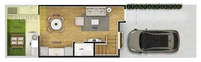 Casa de Condomínio com 2 Quartos à venda, 41m² no Vila Mineirao, Sorocaba - Foto 2