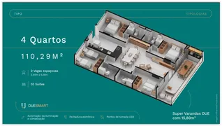 Apartamento com 3 Quartos à venda, 80m² no Praia dos Carneiros, Tamandare - Foto 36