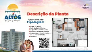 Apartamento com 2 Quartos à venda, 57m² no Jardim Sao Francisco, São Luís - Foto 12